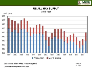 Overview of US Hay Supply and Stocks from 1999 to 2023