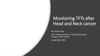 Monitoring Thyroid Function After Head and Neck Cancer Treatment