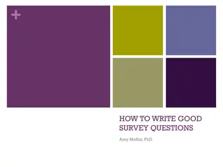 Mastering the Art of Crafting Effective Survey Questions