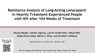 Resistance Analysis of Long-Acting Lenacapavir in HIV Treatment: 104-Week Findings