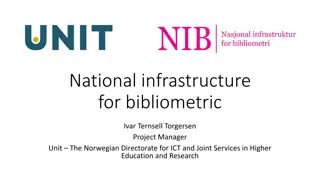 National Infrastructure for Bibliometric: Enhancing Research and Collaboration