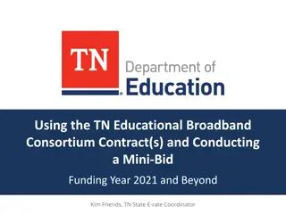 TN Educational Broadband Consortium Mini-Bid Process for Funding Year 2021