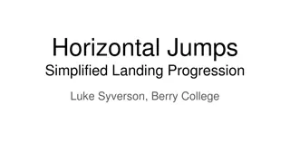 Horizontal Jumps Landing Progression Simplified