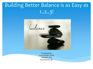 Building Better Balance: A Comprehensive Approach to Wellness