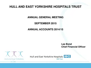 Hull and East Yorkshire Hospitals Trust Financial Review 2014/15