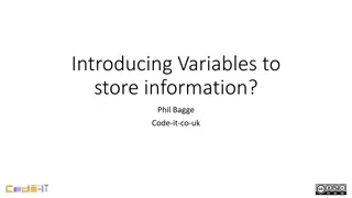 Understanding Variables in Programming