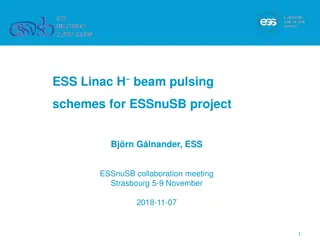 ESSnuSB Project - Linac Upgrade for Neutrino Beam Generation