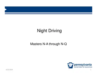 Night Driving Safety Guide and Tips for Mastering Driving in the Dark