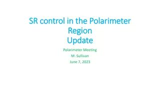 Update on Polarimeter Meeting with M. Sullivan