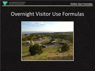 Overnight Visitor Use Formulas Summary and Examples