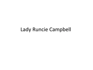 The Complex Character of Lady Runcie Campbell