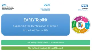 Early Toolkit: Supporting End-of-Life Care Planning