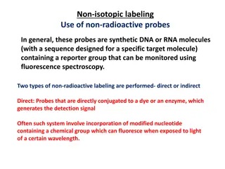 Non-Isotopic Labeling for Molecular Detection