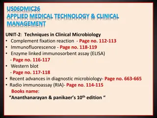 Clinical Microbiology Techniques: Complement Fixation Test (CFT) in Diagnostic Practice