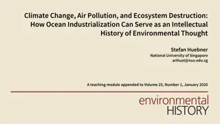 Ocean Industrialization and Environmental Thought