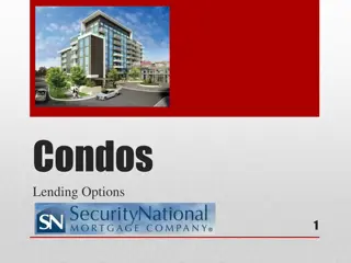 Condo Lending Guidelines and Review Process