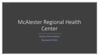 McAlester Regional Health Center Quality Presentation