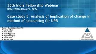 Analysis of Implication of Changing UPR Accounting Method in General Insurance