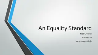 Promoting Equality and Non-Discrimination: Insights and Strategies