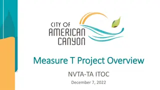 Overview of Measure T Project and Program in 2022