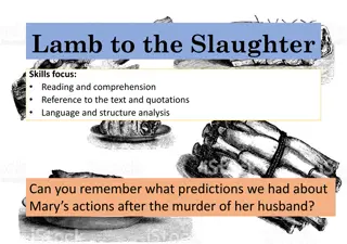 Exploring 'Lamb to the Slaughter' Characters and Themes