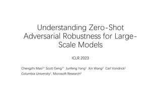 Understanding Zero-Shot Adversarial Robustness for Large-Scale Models