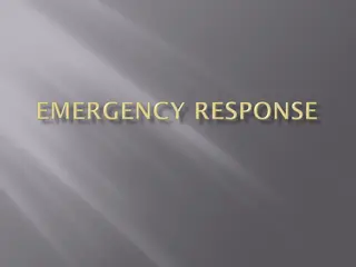 Emergency Response Procedures and Levels in NDOC Facilities