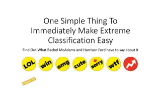 Strategies for Extreme Classification: Improving Quality Without Sacrifices