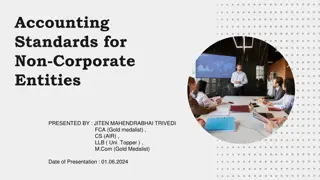 Accounting Standards for Non-Corporate Entities Overview