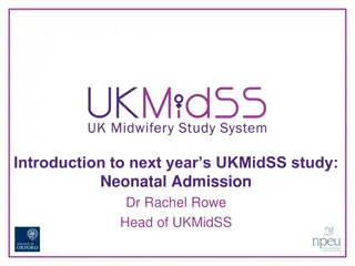 Neonatal Admission Study: Understanding Risk Factors in Midwifery Settings