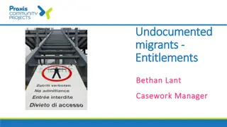 Support and Entitlements for Undocumented Migrants in the UK