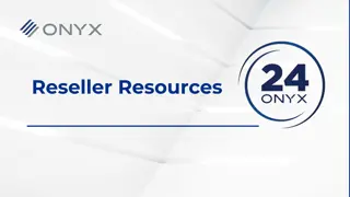 Latest Information on ONYX 24 Release and Resources