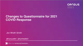 Changes to 2021 Census Questionnaire for COVID Response Analysis