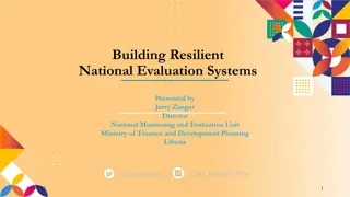 Strengthening National Evaluation Systems in Liberia Amid Crisis