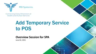 Enhancing POS Services: Overview of Adding Temporary Services