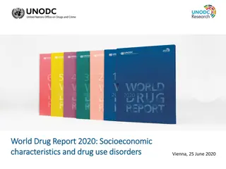 Impact of Socioeconomic Conditions on Drug Use Disorders: Insights from World Drug Report 2020