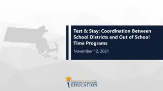 Enhancing Coordination Between School Districts and Out-of-School Time Programs