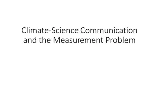 Understanding Climate Science Communication and Knowledge