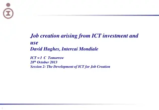 The Impact of ICT Investment on Job Creation and Economic Growth