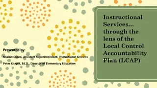 Overview of Instructional Services through LCAP