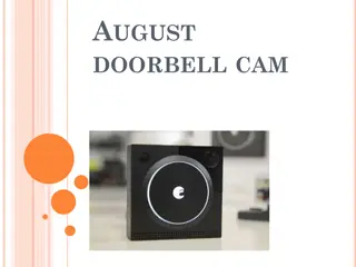 Innovative August Doorbell Cam for Smart Home Security