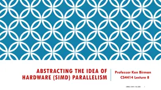 Exploring Hardware SIMD Parallelism Abstraction