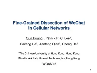 Fine-Grained Dissection of WeChat in Cellular Networks