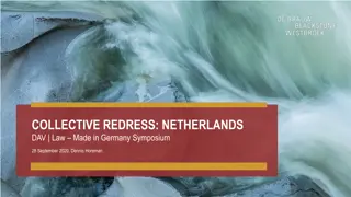 Collective Redress Regime in Netherlands: Evolution and Current Framework