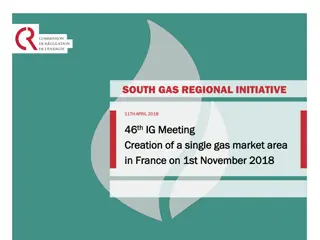 Gas Market Area Creation Initiative in France on November 1st, 2018