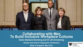 Collaborating with Men for Inclusive Workplace Cultures - Insights and Challenges