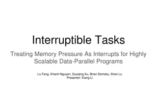 Managing Memory Pressure in Data-Parallel Programs