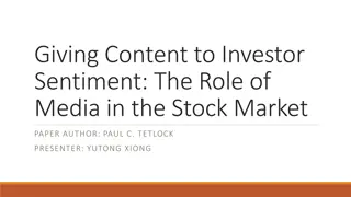 Uncovering the Influence of Media on Investor Sentiment in the Stock Market