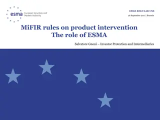 Understanding Product Intervention Rules in MiFIR for Investor Protection