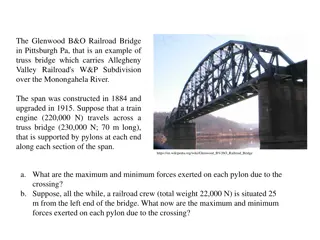 Structural Forces in Bridges and Cranes